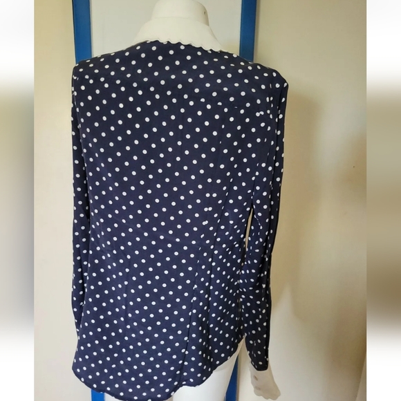 Tory burch Polka Dot Blouse seen on tina fey in mean girls  Dutchess Kate Silk - Picture 7 of 12